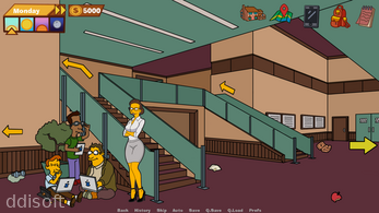 The Simpsons Lusfield screenshot 8