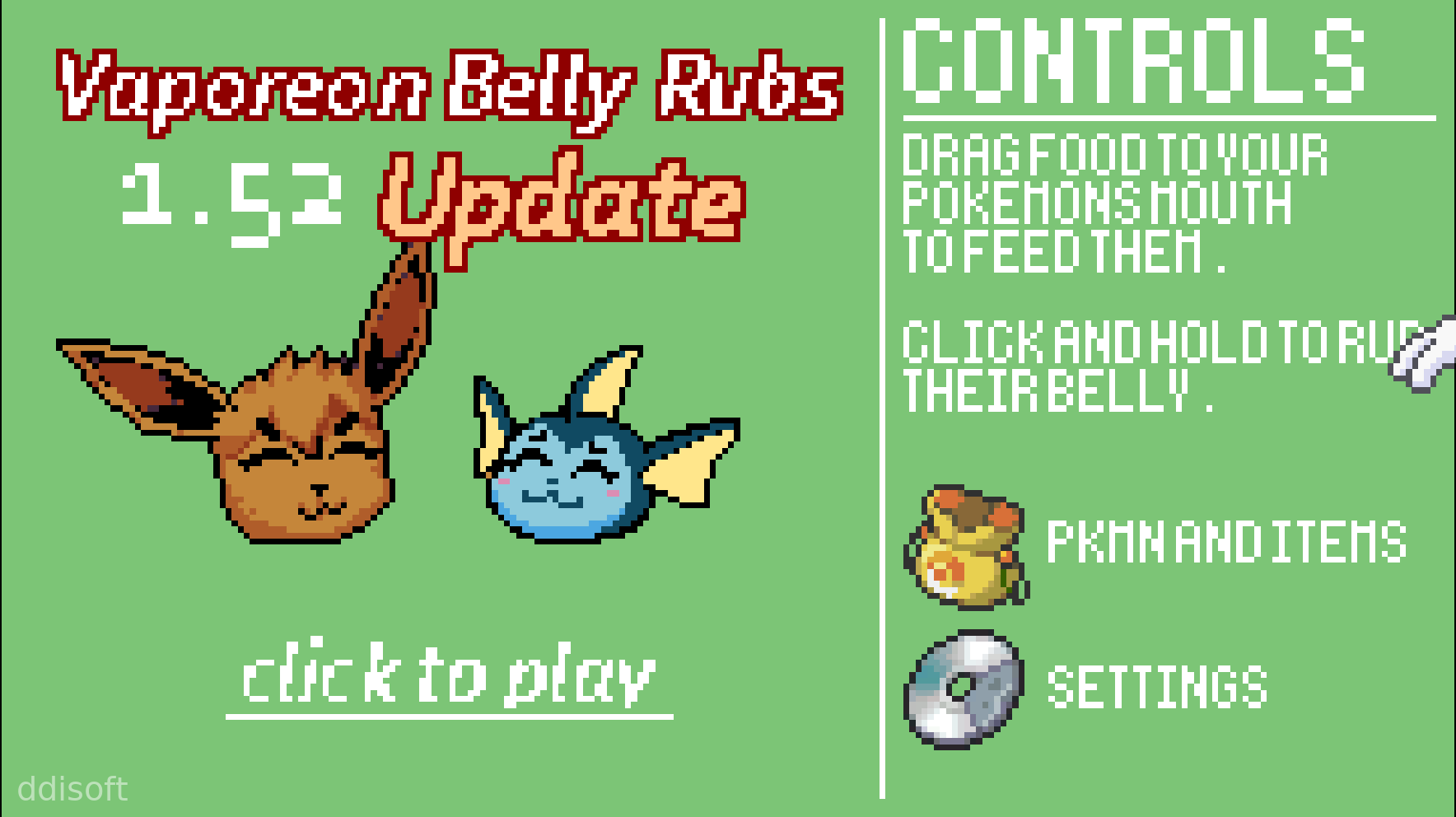 Vaporeon Belly Rubs icon