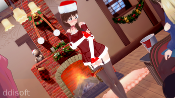 English Christmas : Girls und Panzer der Panzussy V2 screenshot 3