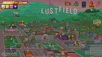 The Simpsons Lusfield screenshot 1