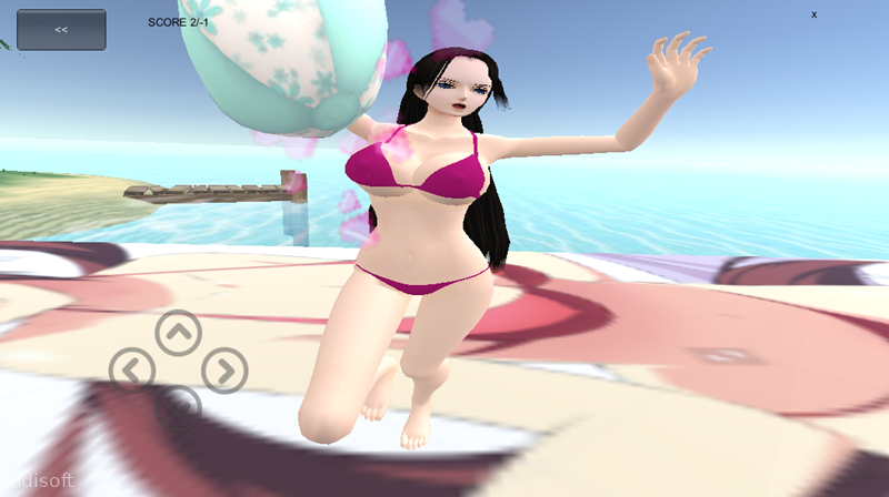 Volleyball Strip Special Pirates Girls! screenshot 3