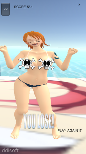 Volleyball Strip Special Pirates Girls! screenshot 1