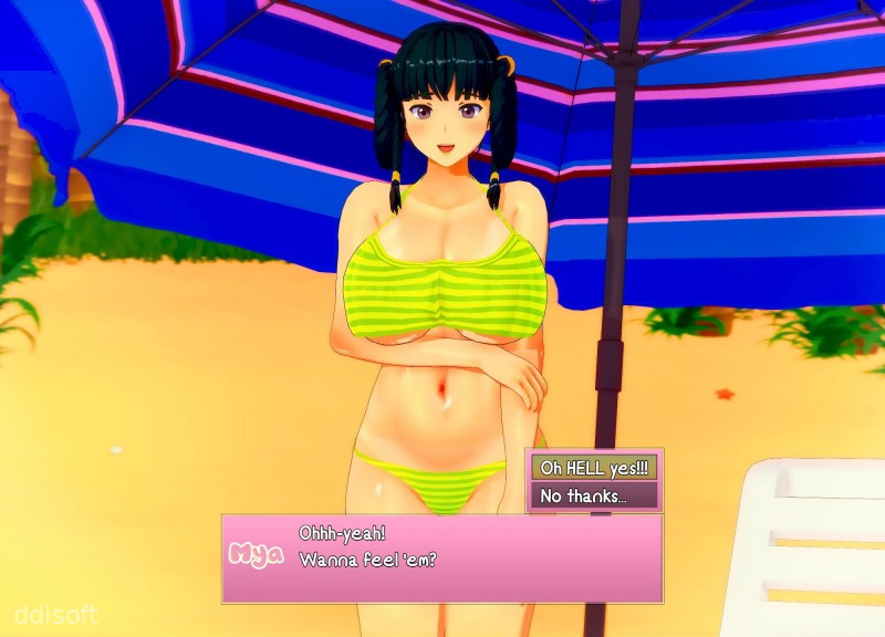 Beach Fuck with Mya screenshot 1