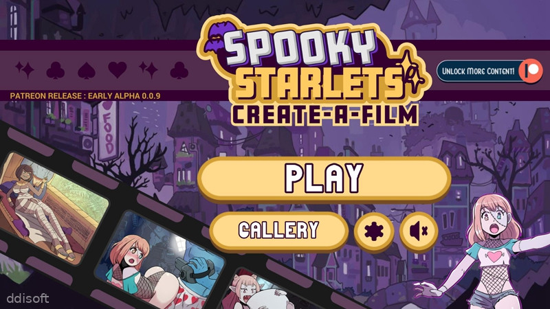 Spooky Starlets: Movie Maker screenshot 3