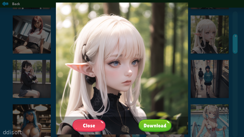Ero Jigsaw screenshot 2