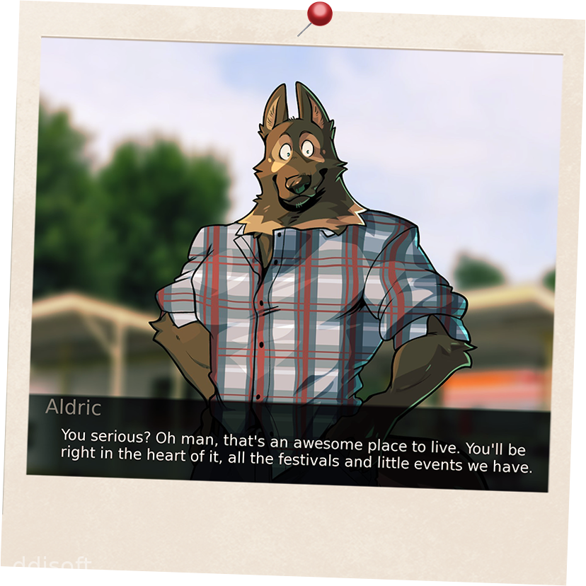 Northern Lights | A Furry Visual Novel screenshot 3