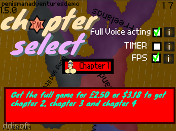 PenisMan Adventures DEMO (BIG UPDATE 1.6.2) screenshot 2