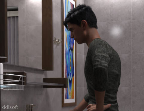 Summer Vacation (18+ gay visual novel) screenshot 1