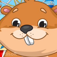 Crush the hamster 2D icon
