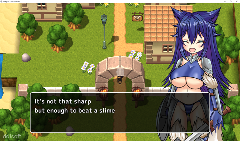Village of lewd Monster (NSFW) screenshot 2