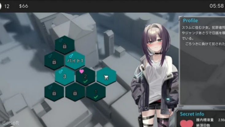 Dead-End City: Girl In The City Of Decadence screenshot 1