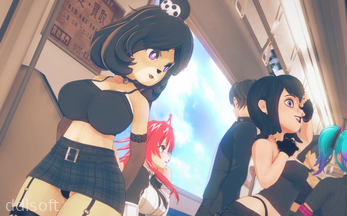 Cartoon Hearts School of Desire screenshot 11