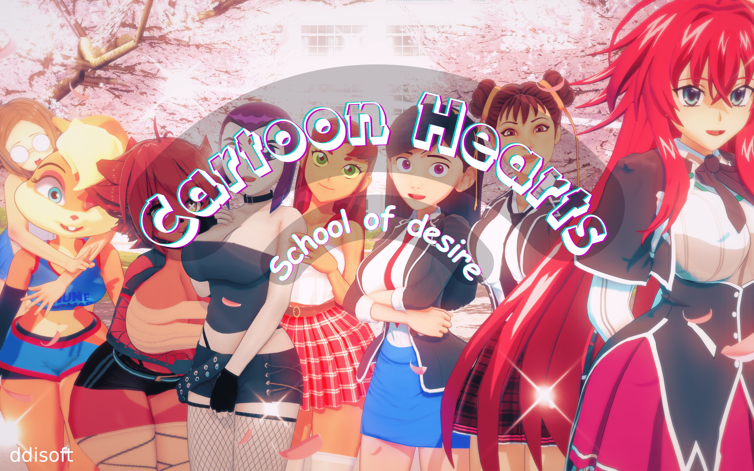 Cartoon Hearts School of Desire icon