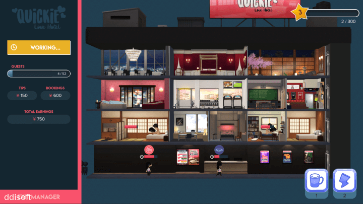 Quickie: A Love Hotel Story 0.26.2 Steam screenshot 2