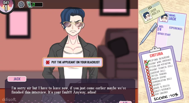 Horny Recruiter Full screenshot 3