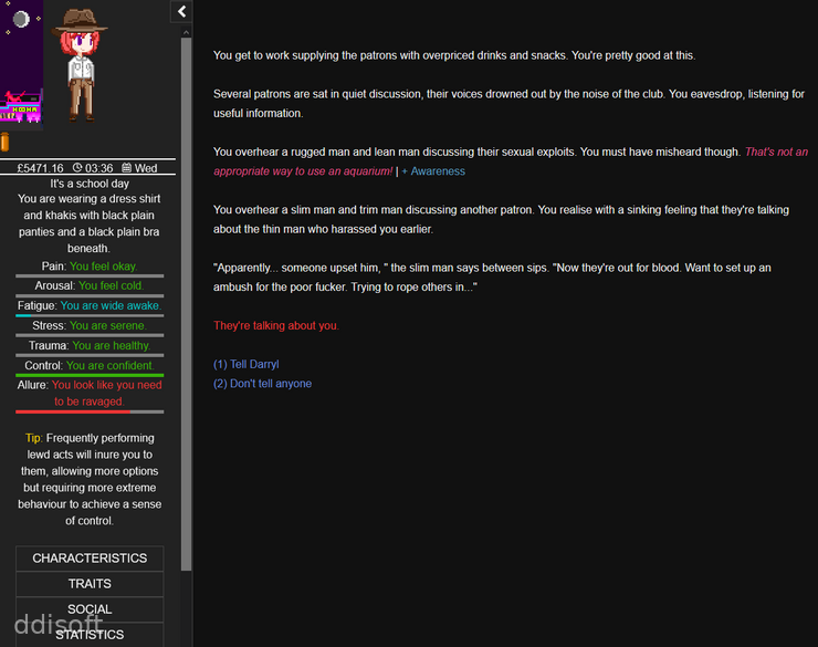 Degrees of Lewdity (v0.5.2.6) screenshot 1