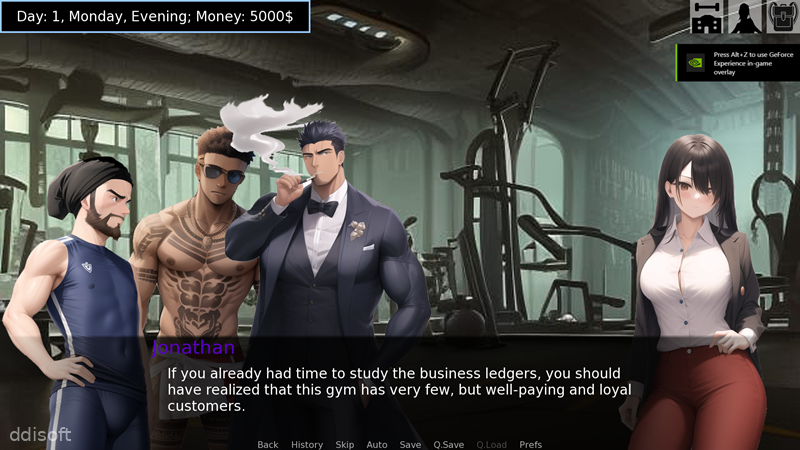 Ginas Gym (v0.5.7.1) screenshot 2