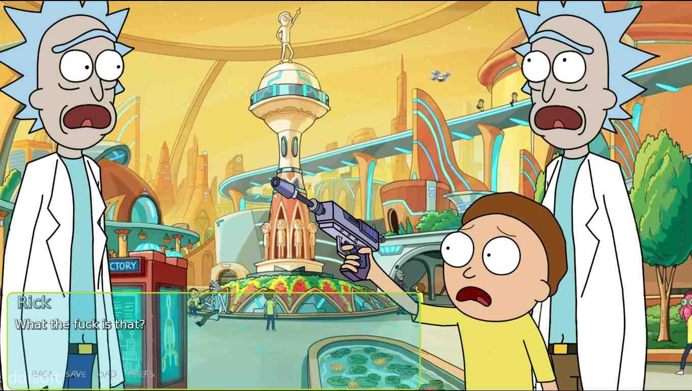 Rick and Morty – The Perviest Central Finite Curve screenshot 2