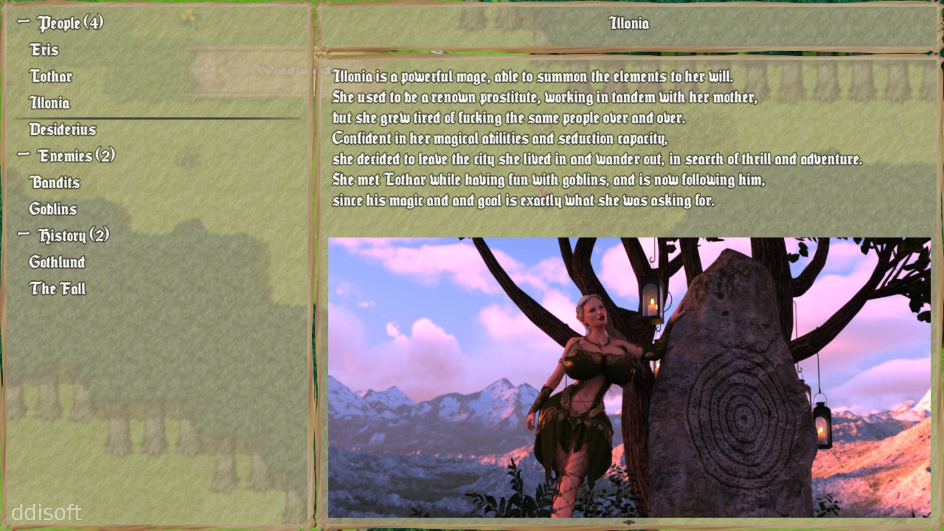 Ballad of Outstanding Bimbo Sorcery screenshot 1