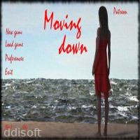 Moving down icon
