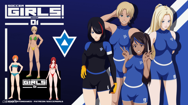 Soccer Girls screenshot 1