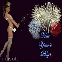 New Years Day E icon