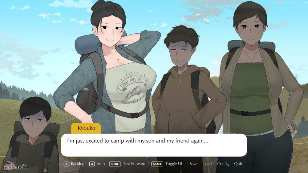 Camp With Mom and My Annoying Friend Who Wants to Rail Her screenshot 1