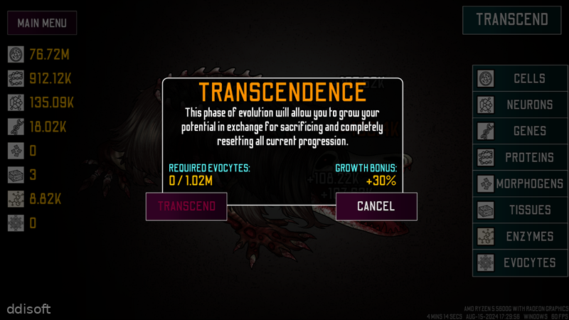 Anomaly Evolution (v0.25 Full) screenshot 1