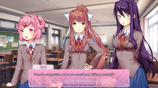 Doki Doki Literature Club! screenshot 3
