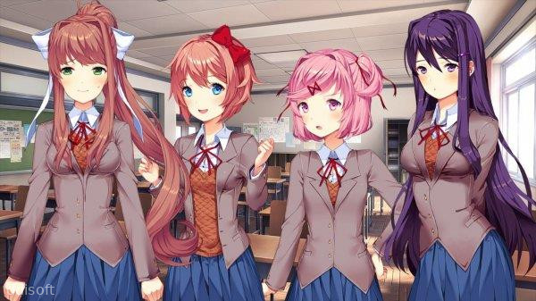 Doki Doki Literature Club! screenshot 1