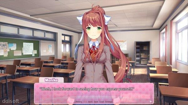 Doki Doki Literature Club! screenshot 2
