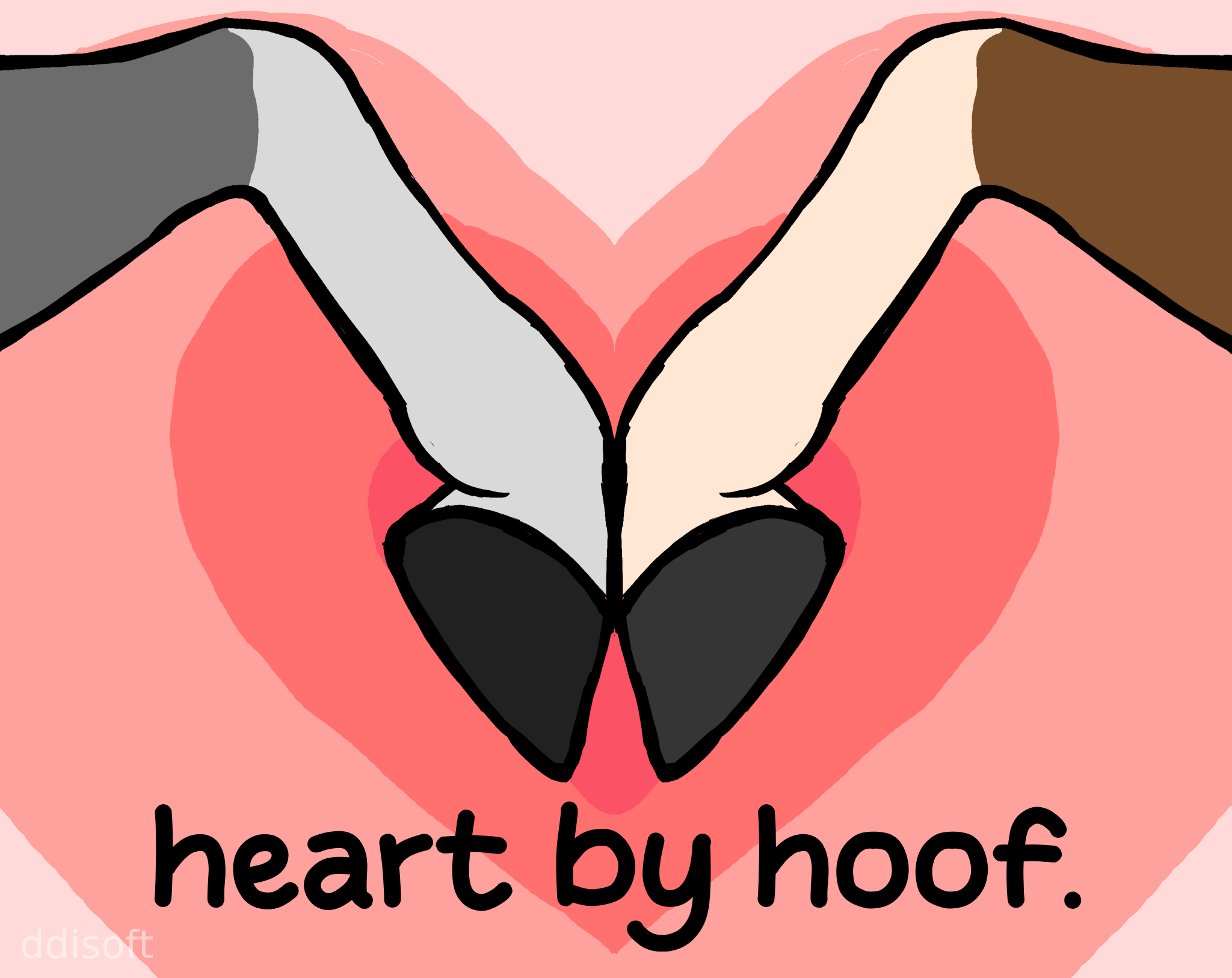 heart by hoof. icon