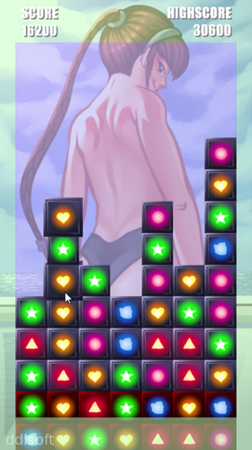 Sexy Match 3 [Android] screenshot 2