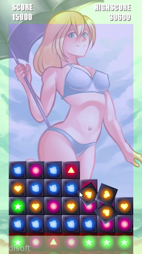 Sexy Match 3 [Android] screenshot 3