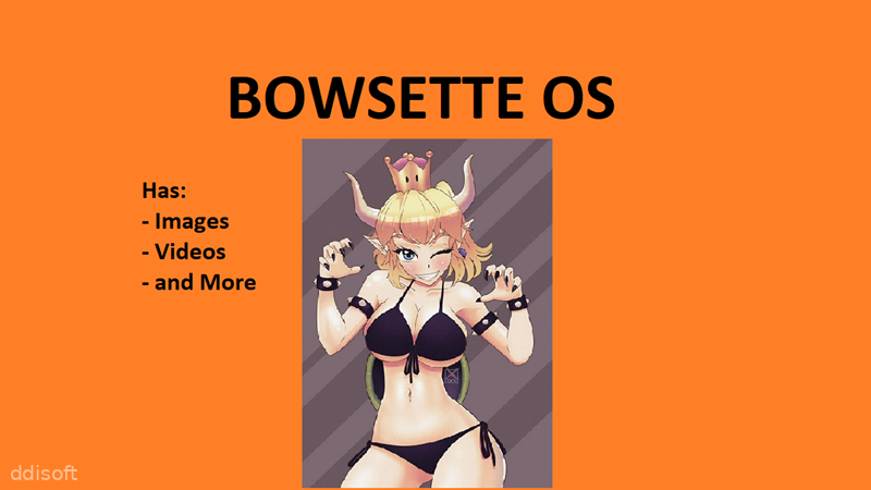 Bowsette OS screenshot 1