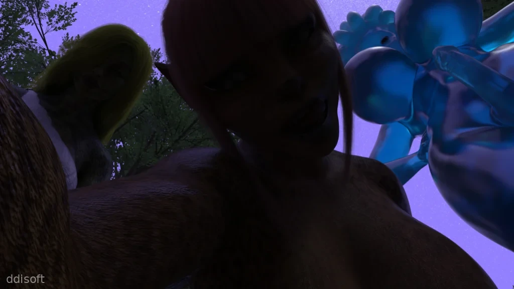 Sorceress In the Sinful Silkwood Yielding screenshot 5