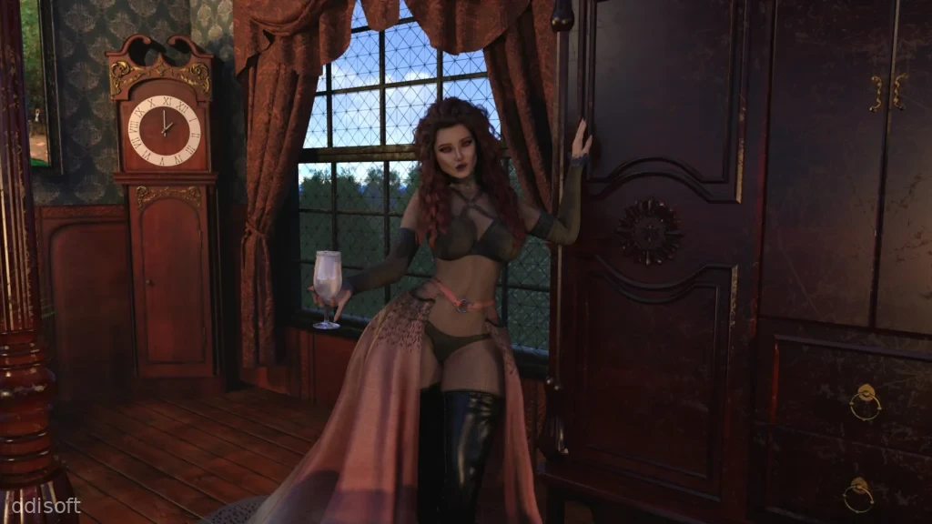 Sorceress In the Sinful Silkwood Yielding screenshot 2