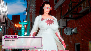 Cracks in the Aegis: A Superheroine NTR Story screenshot 2