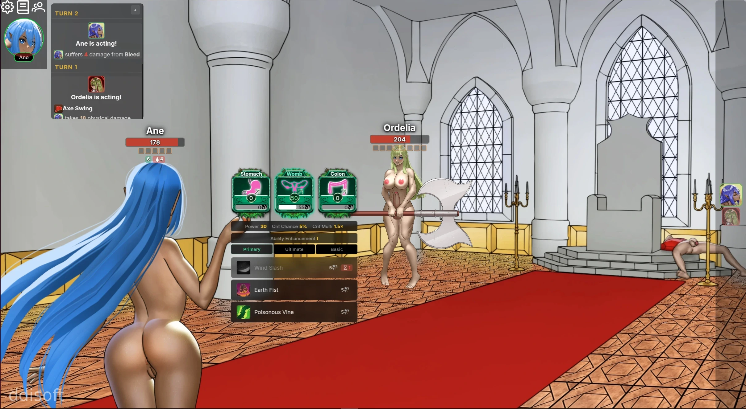 Dryad Quest RPG: Ane’s Cum screenshot 2